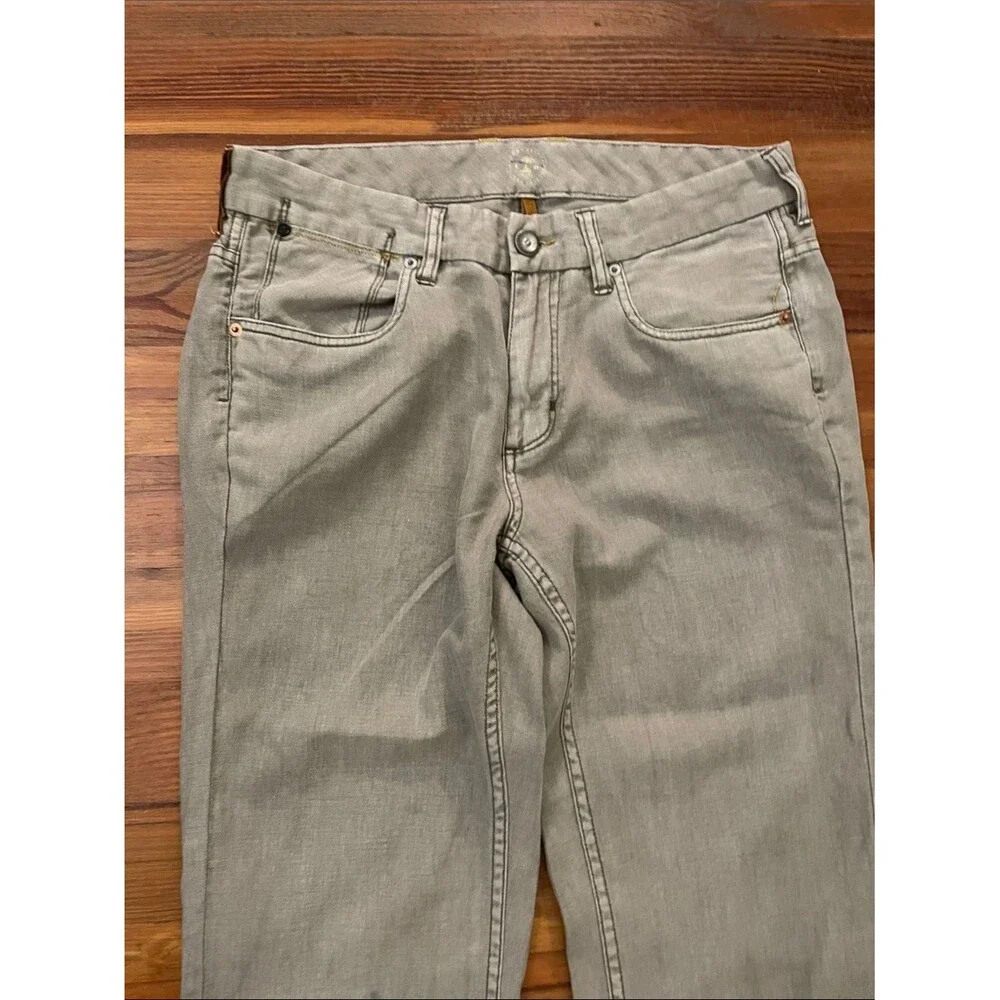 Tommy Bahama Island Crafted Linen Blend Pants Mens 32x32 Tan Khaki 5 Pocket